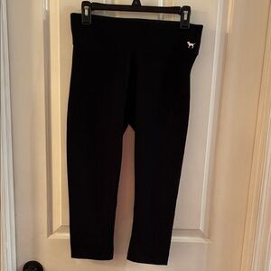Victoria Secret PINK Classic Black Yoga Leggings